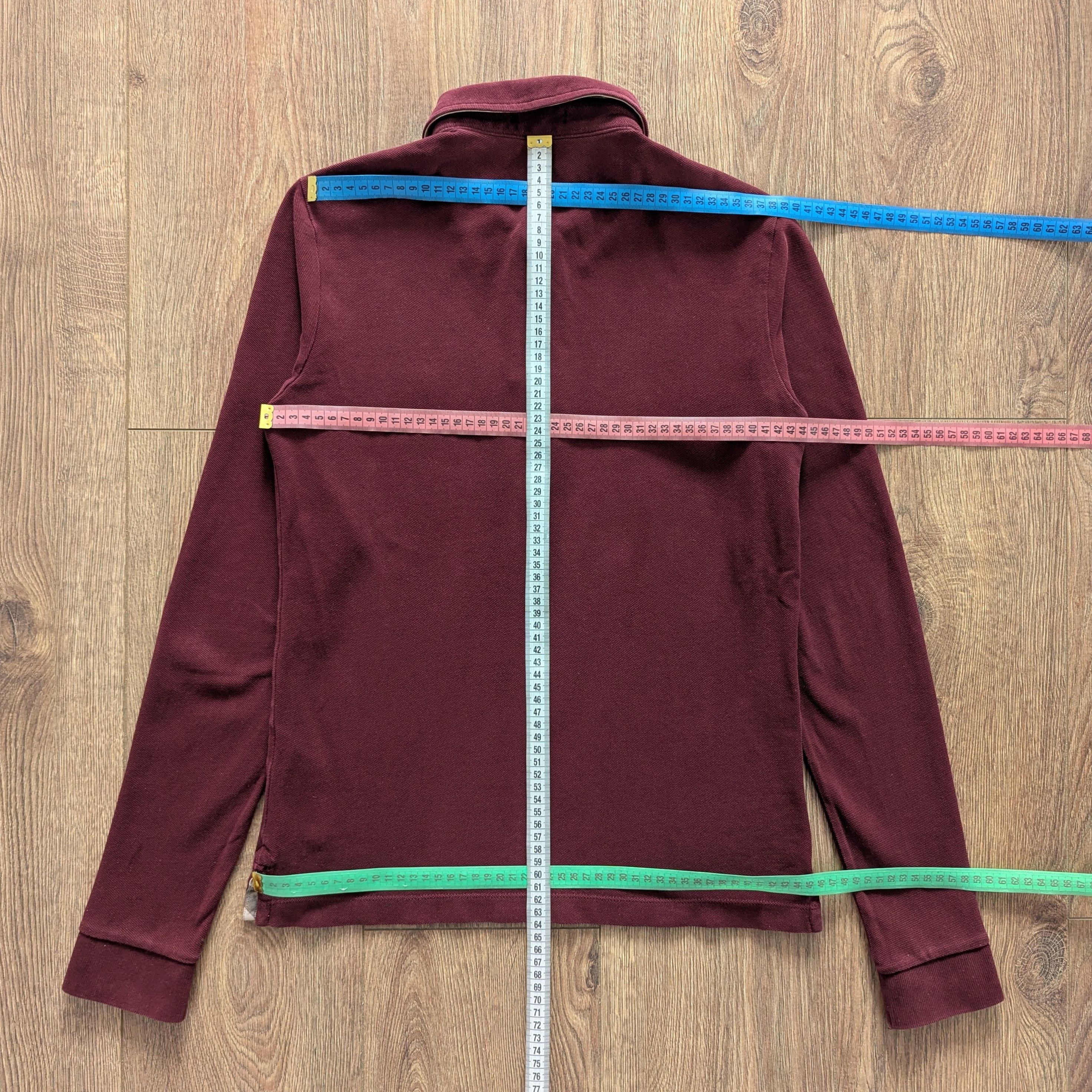 Burberry Burberry Brit Polo Long Sleeve Size XS 100% Cotton Luxury Size US XS / EU 42 / 0 - 13 Thumbnail
