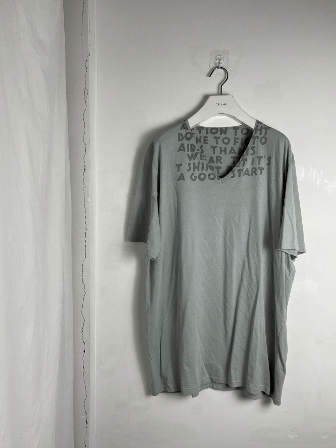 Maison Margiela Maison Margiela 11SS AIDScare Tee Size US XL / EU 56 / 4 - 1 Thumbnail