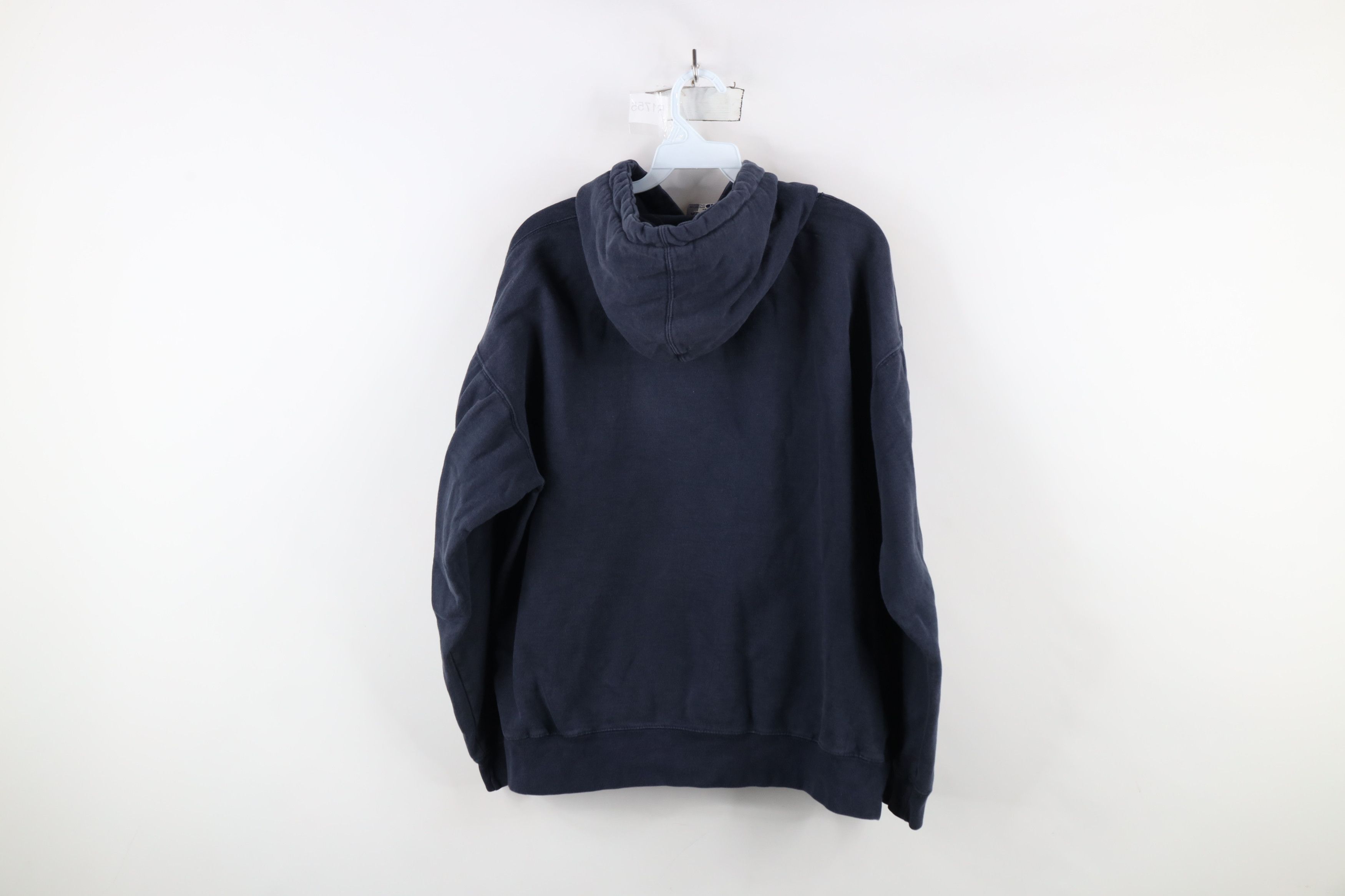 Vintage Vintage 90s Spell Out Script University of Michigan Hoodie Size L / US 10 / IT 46 - 10 Thumbnail