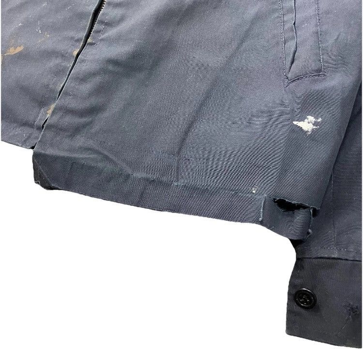 Vintage 60’s Military Bendone New York Navy Blue Full Zip Jacket Size US L / EU 52-54 / 3 - 3 Thumbnail