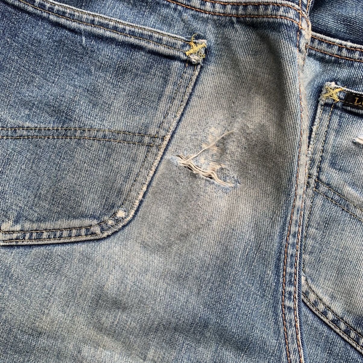 Lee × Vintage VINTAGE RE-PRO 50s LEE RIDERS HALF SELVEDGE FLY BUTTON Size US 34 / EU 50 - 11 Thumbnail