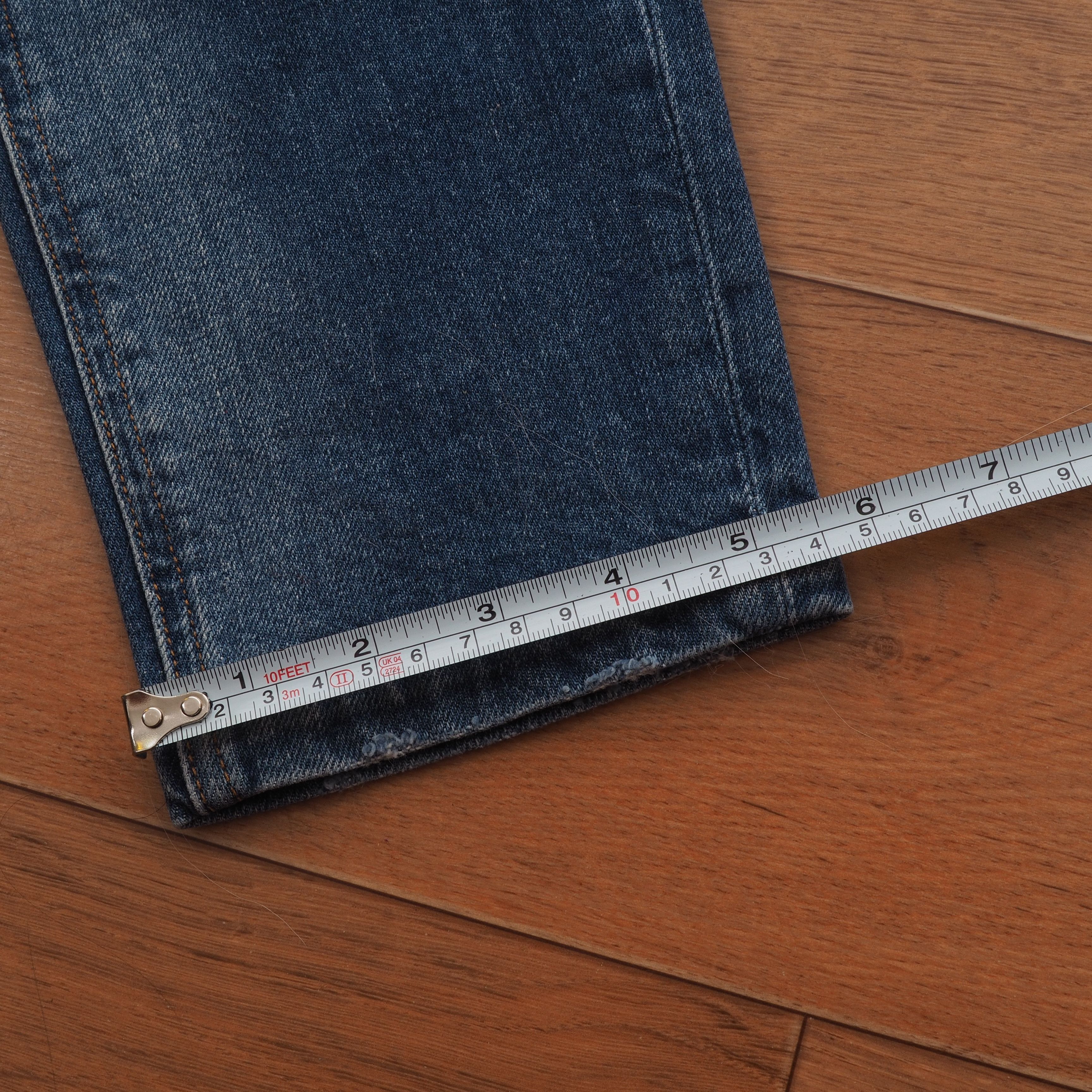 Dolce & Gabbana Dolce & Gabbana Pretty Blue Distress Denim Slim Jeans Size 26" / US 2 / IT 38 - 12 Thumbnail