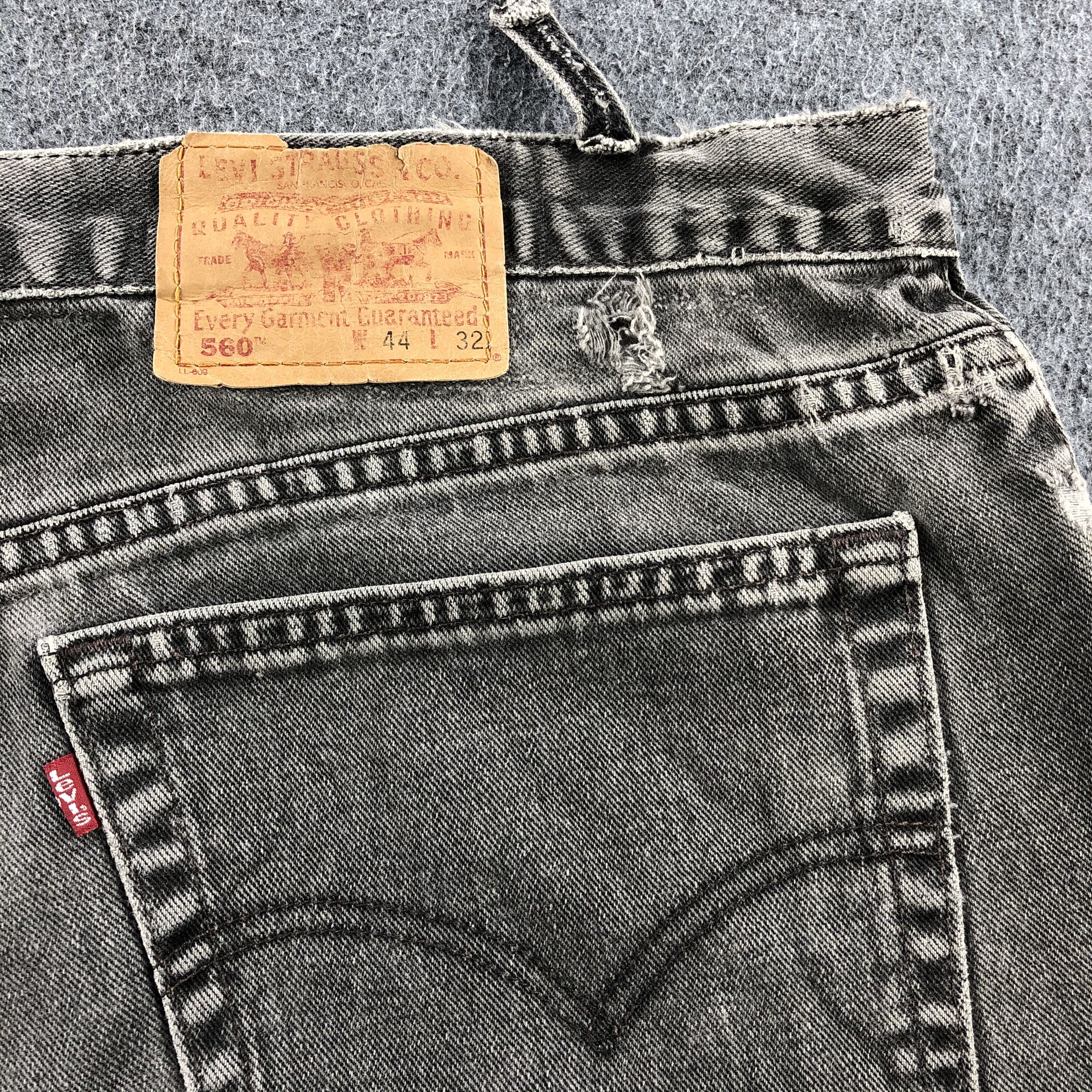 Levi's Vintage 90s Levis 560 Earth Tone Jeans-J1125 Size US 44 / EU 60 - 5 Thumbnail
