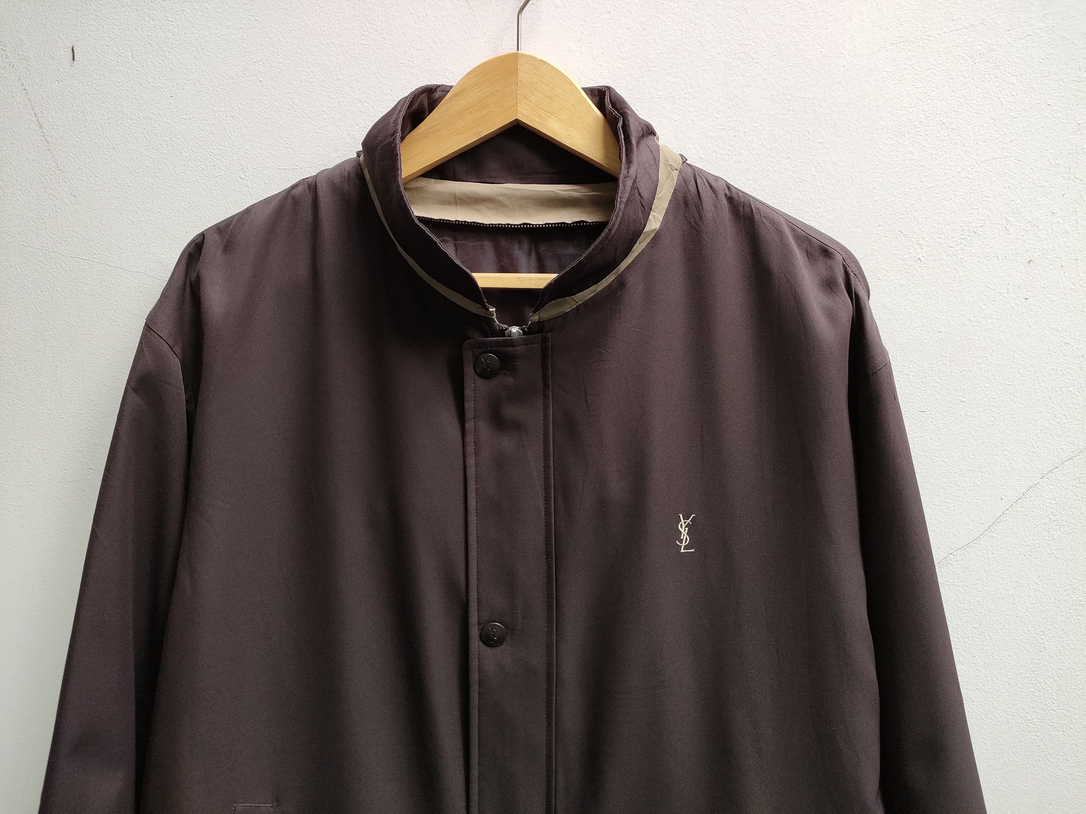 Vintage Vintage Yves Saint Laurent Light Jacket Size US L / EU 52-54 / 3 - 2 Thumbnail