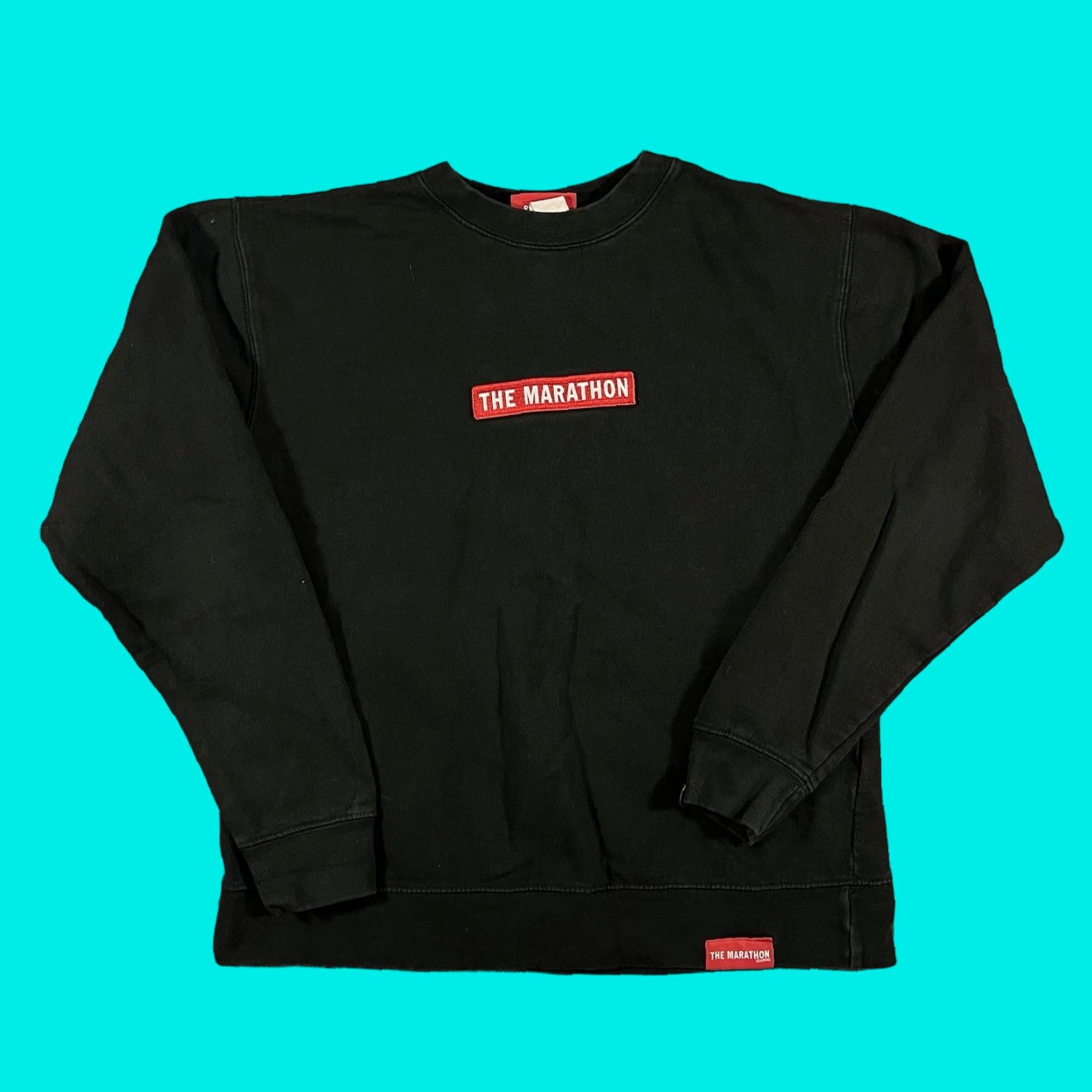 Vintage The Marathon TMC Black Hooded Sweatshirt Mens Small Graphic Nipsey Hussle Size US S / EU 44-46 / 1 - 1 Thumbnail