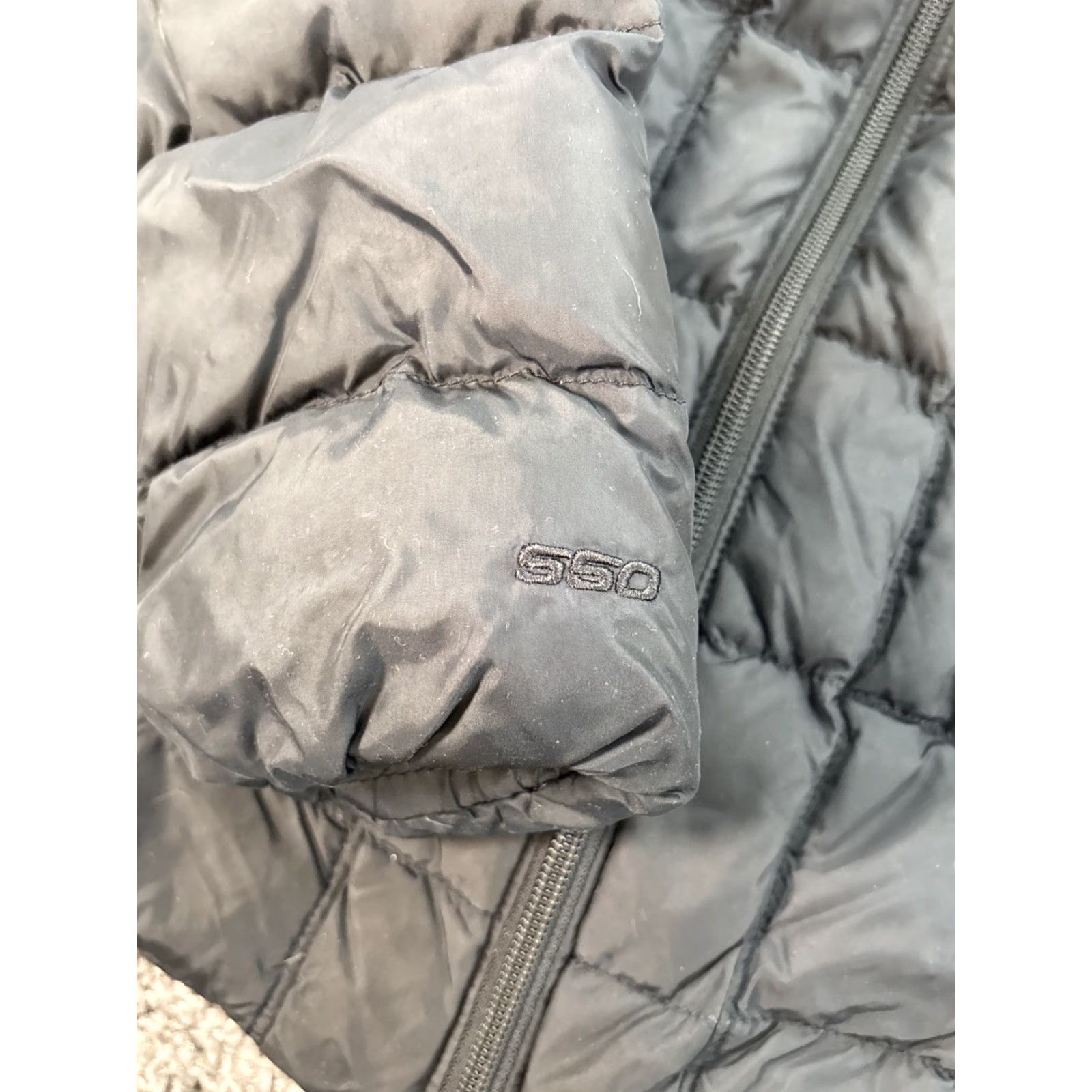 The North Face The North Face Jacket Bomber Hooded Down Puffer 550 Goose Down Black S Womens Regular Zip Logo Quilted Classic Outdoor Ski Size S / US 4 / IT 40 - 4 Thumbnail