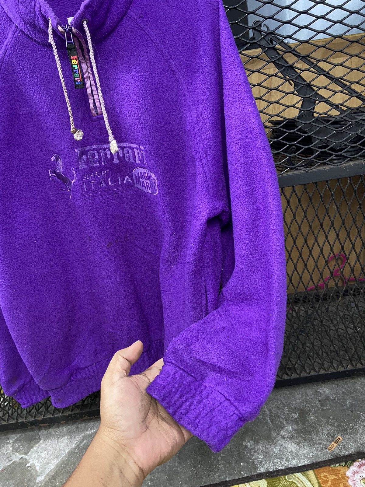 Ferrari × Vintage Vintage 90s Magneti Marelli Ferrari Racing Fleece Size US L / EU 52-54 / 3 - 6 Thumbnail