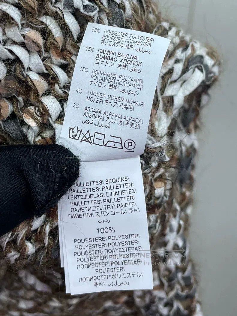 Brunello Cucinelli Brunello Cucinelli Glitter Weaving Fringe Cloak Size M / US 6-8 / IT 42-44 - 8 Thumbnail