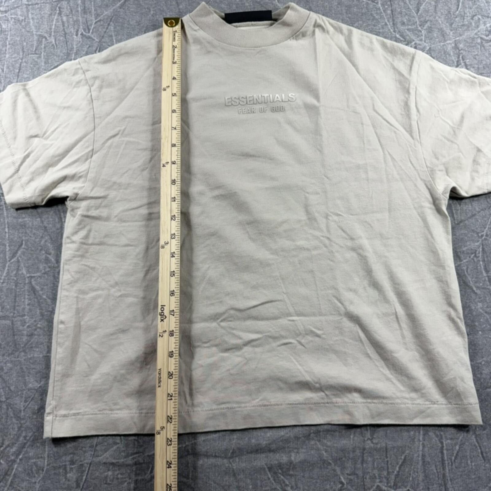 Fear of God Fear of God Shirt Women's 10 Beige Oversize 100% Cotton Size ONE SIZE - 5 Thumbnail