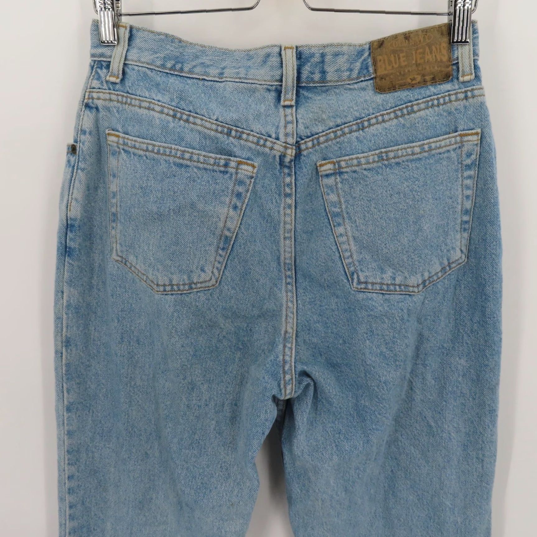 Old Navy VINTAGE Old Navy Womens Jeans Slim Straight 12L 12 Long Blue Denim HIGH RISE 90s Size 34" / US 12 / IT 48 - 7 Thumbnail