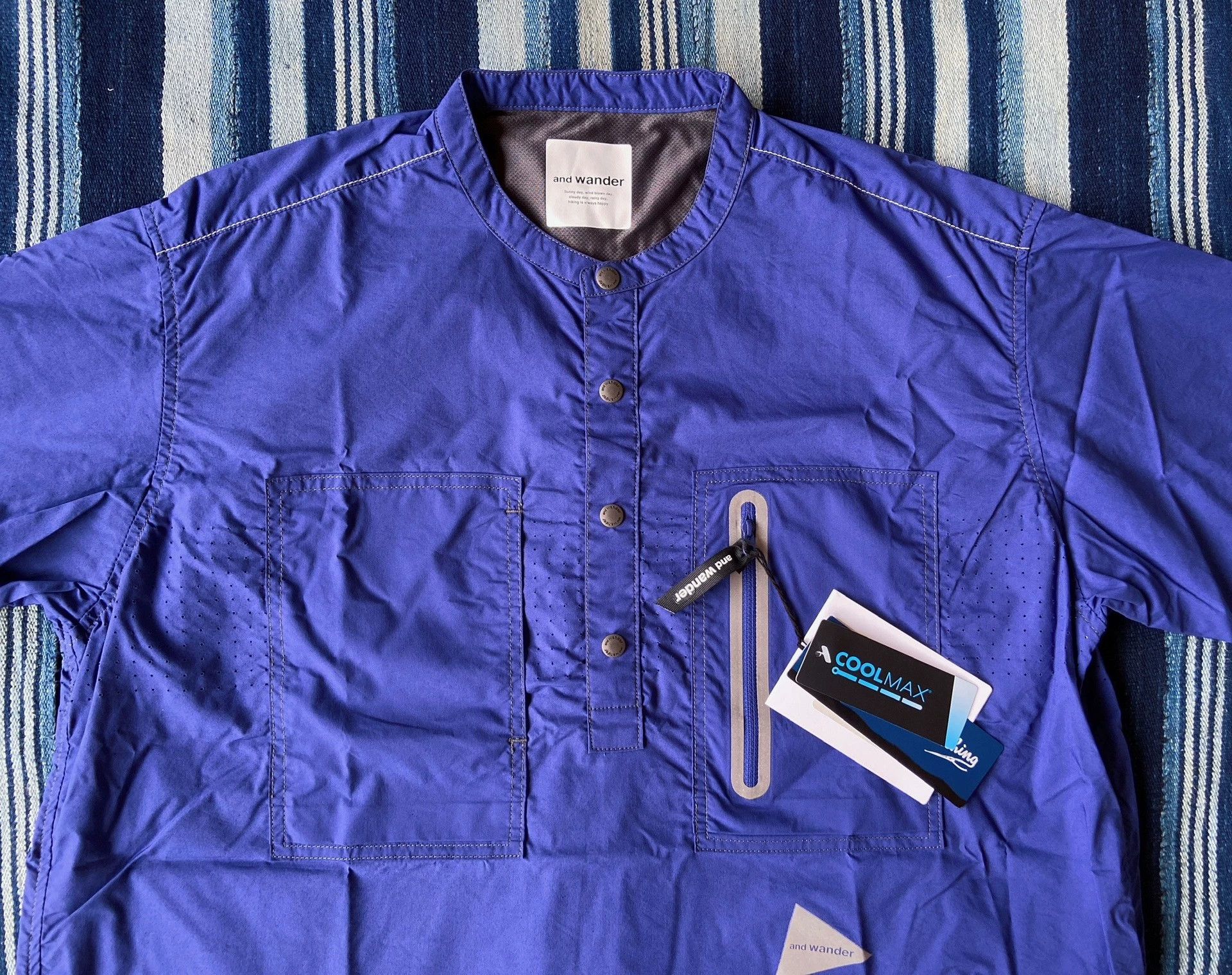 Other and wander laser hole dry mountain short-sleeve shirt Size US XL / EU 56 / 4 - 3 Thumbnail