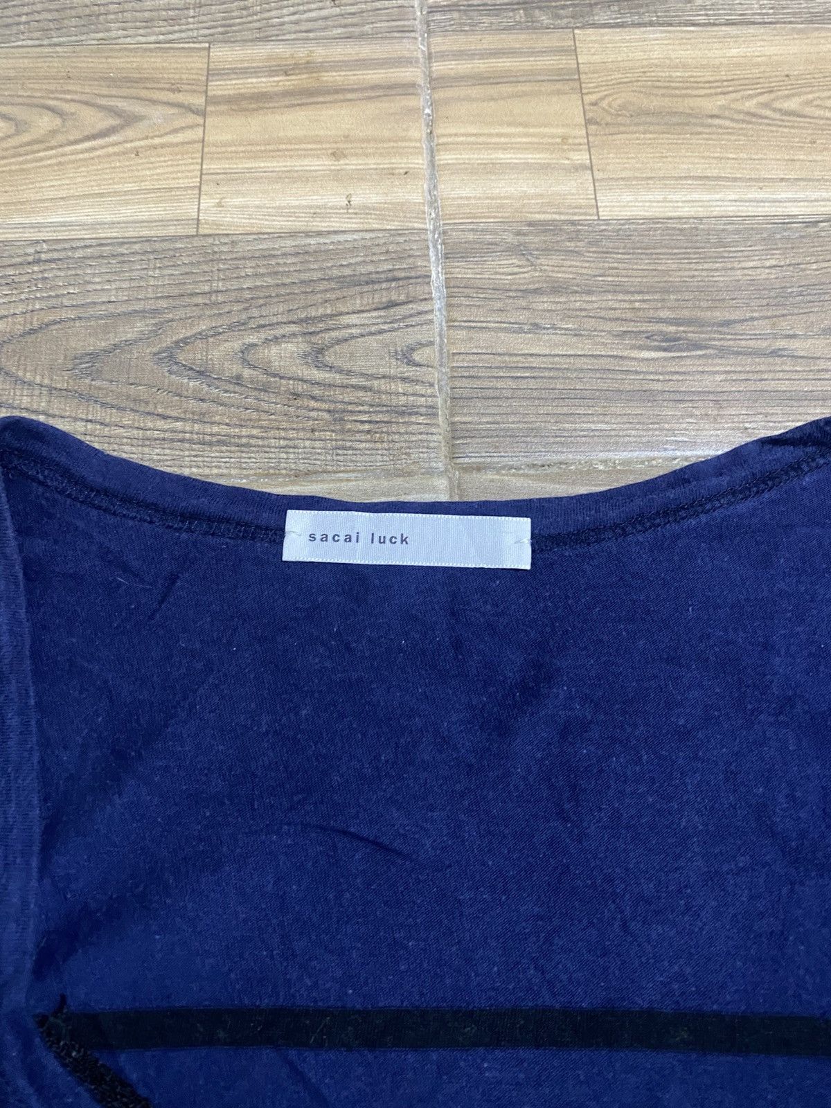 Sacai SACAI DOUBLE LAYERED TSHIRT Size ONE SIZE - 3 Thumbnail
