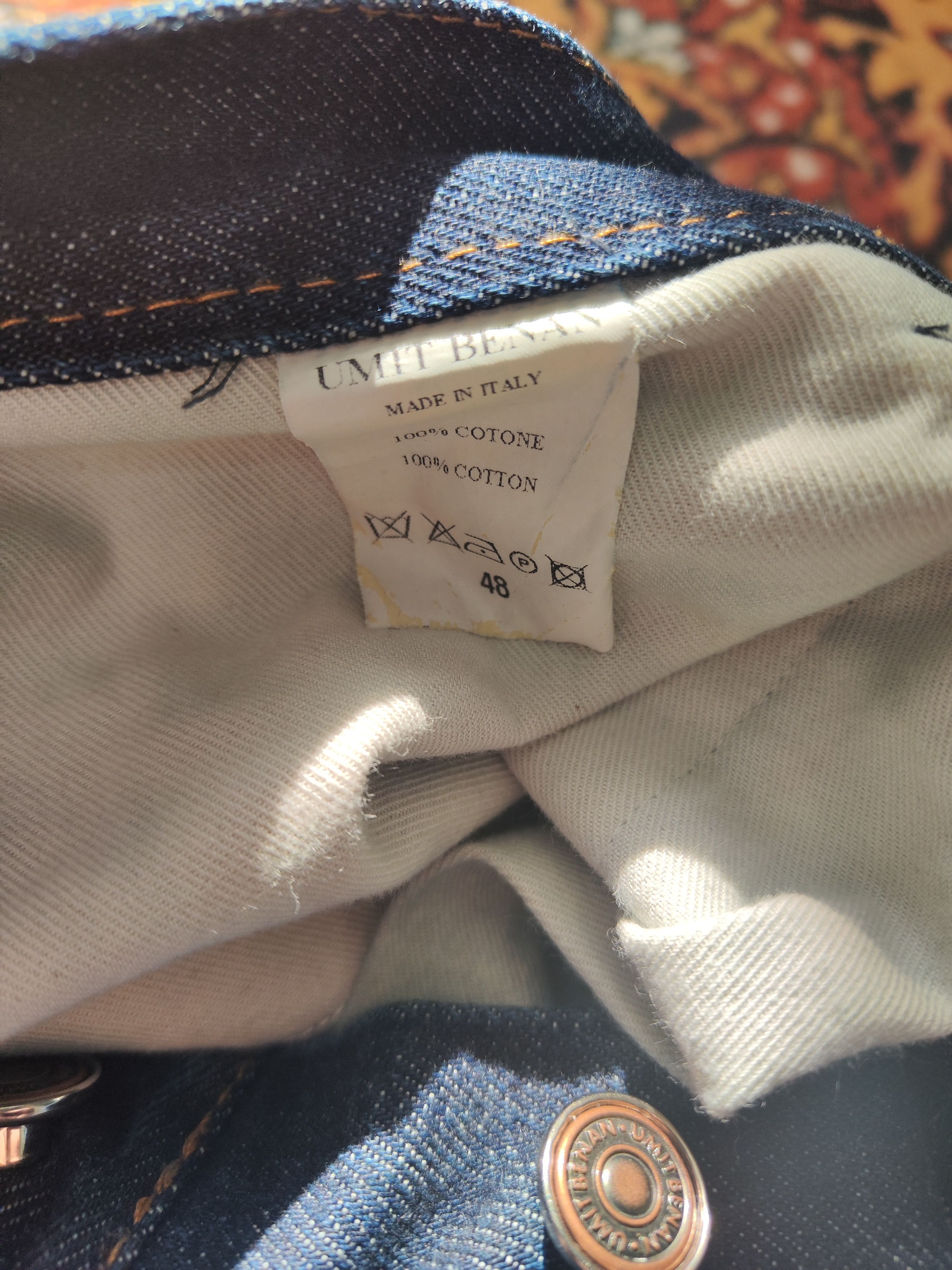 Umit Benan Back strap denim.Like Visvim or Samurai jeans Size US 32 / EU 48 - 6 Thumbnail