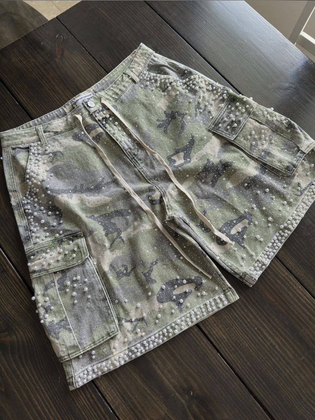 Vale Vale Forever Soulja Camo Shorts Size US 32 / EU 48 - 1 Thumbnail