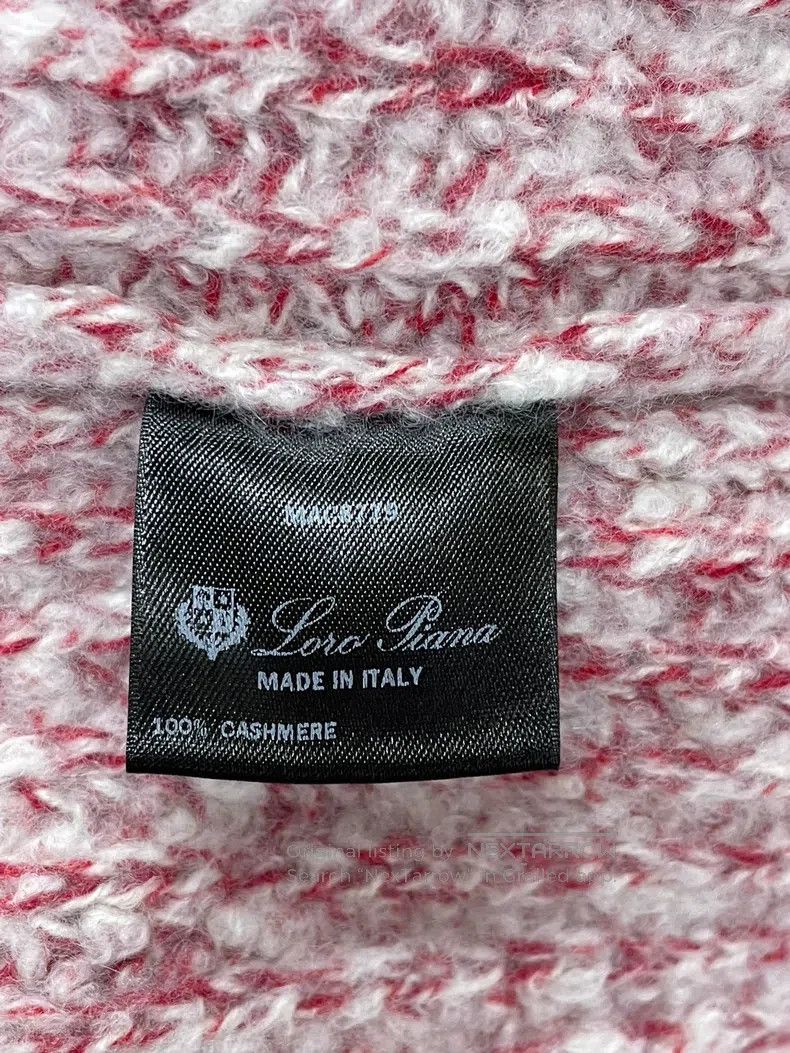 Loro Piana LORO PIANA Rabbit Year Limited Mixed Pink Cashmere Knit Ca Size L / US 10 / IT 46 - 5 Thumbnail