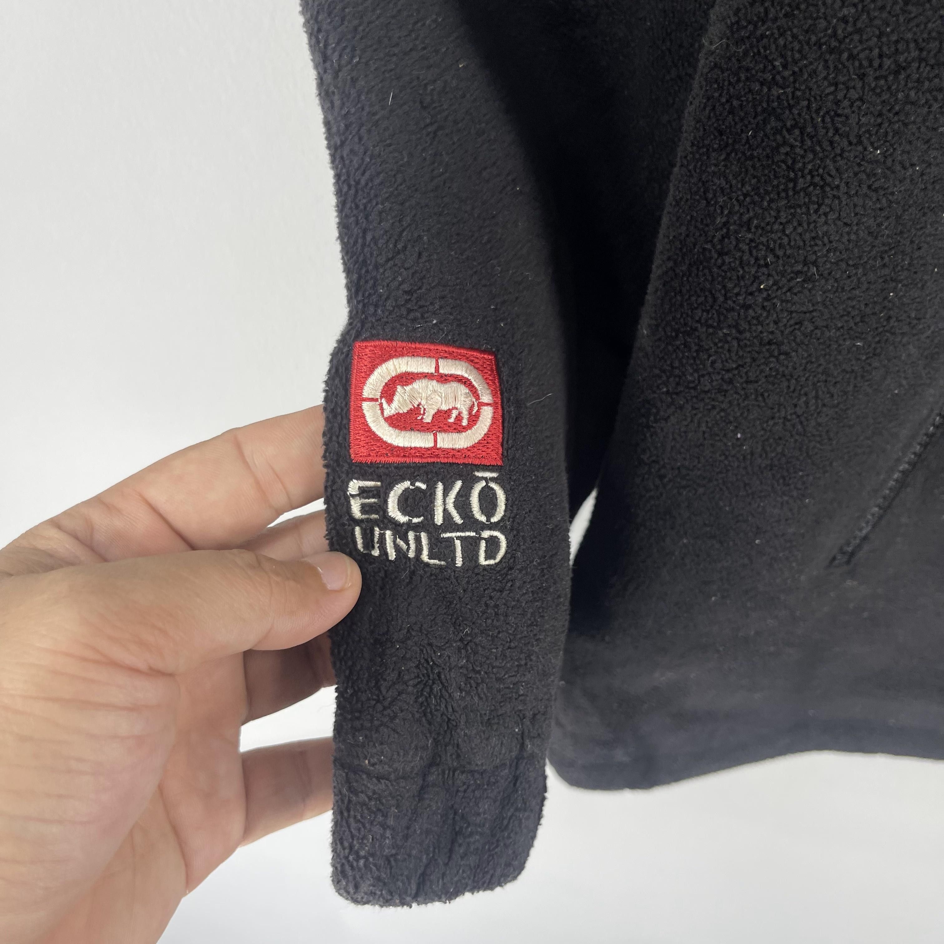 Ecko Unltd. Vintage 1990s Ecko Unltd Cold Weather Warmer Fleece Jacket Size US L / EU 52-54 / 3 - 4 Thumbnail