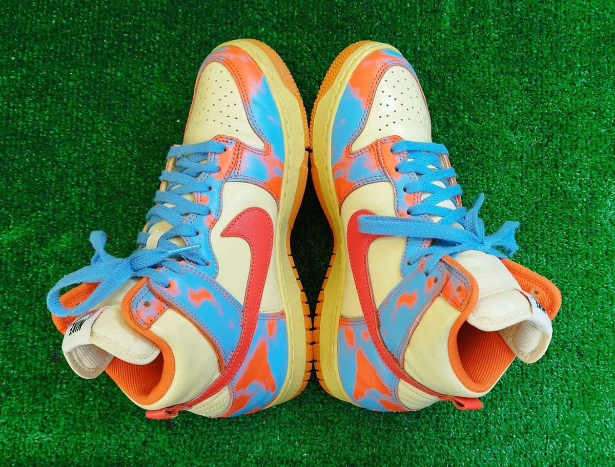 Nike Shoes Nike Dunk High 1985 Acid Wash. Size US 6.5 / EU 39-40 - 4 Thumbnail