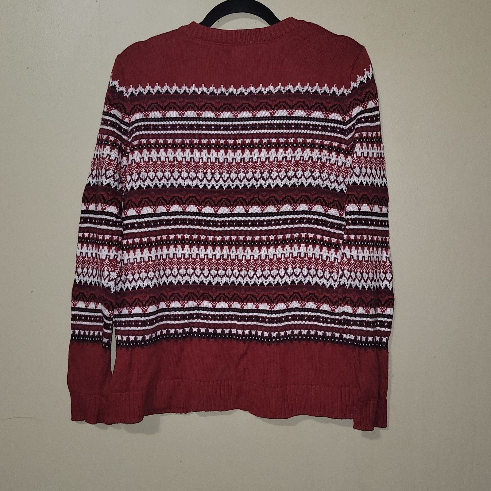Croft & Barrow Classic Winter Sweater Medium Weight 21” P2P XL Orig $36 Size L / US 10 / IT 46 - 3 Thumbnail