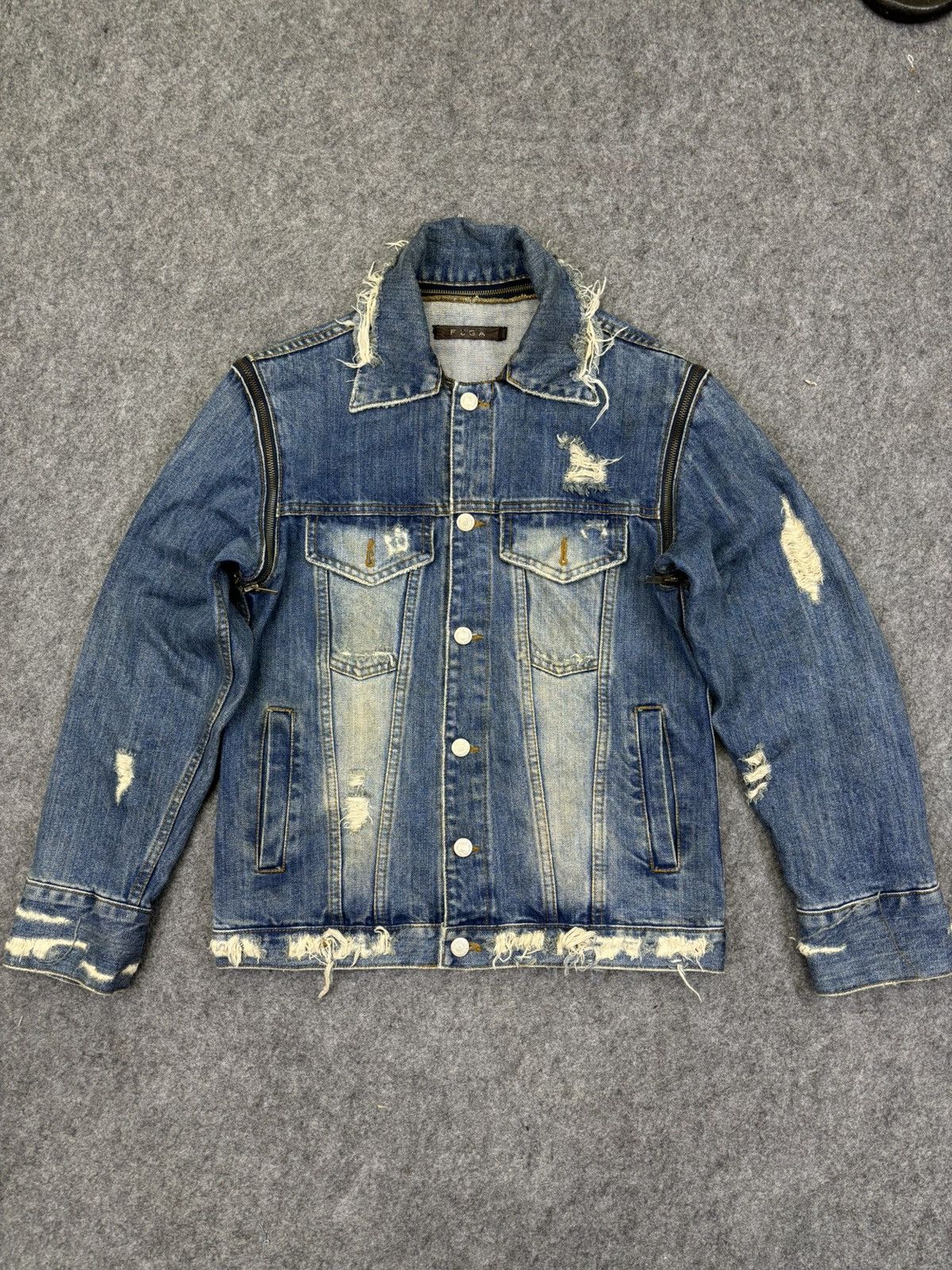 GOSTAR DE FUGA 💥Archival💥Fuga Vest X Jacket Distressed Jacket F856 Size US XS / EU 42 / 0 - 13 Thumbnail