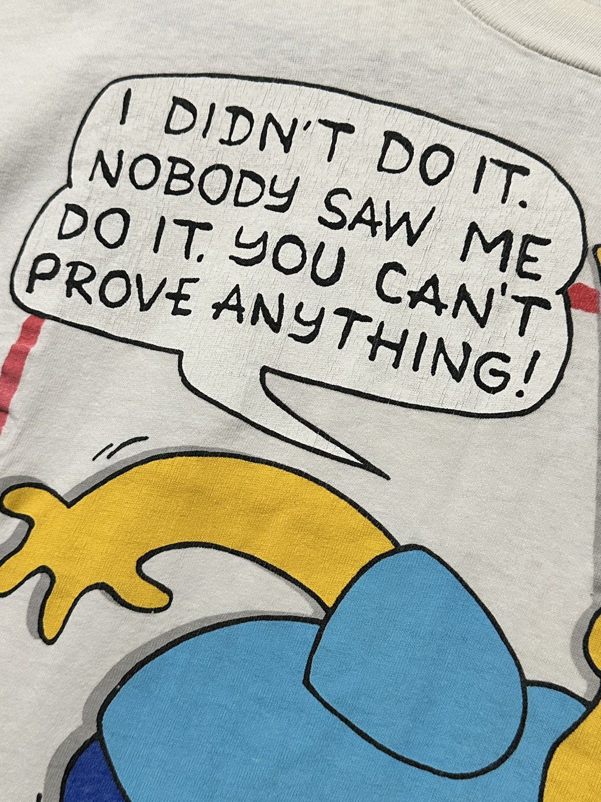 Changes The Simpsons Bart I Didn’t Do It Quote Shirt Size US XL / EU 56 / 4 - 2 Thumbnail