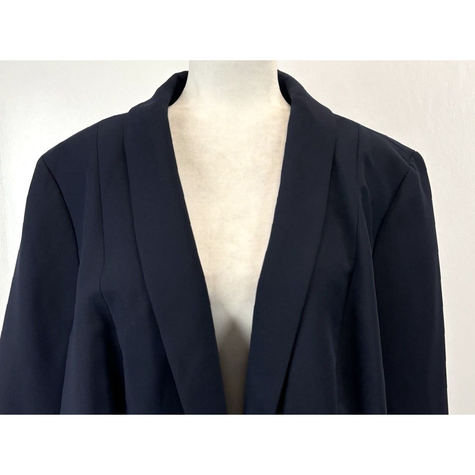 Talbots Talbots Blazer 22W Plus Size Women Navy Career Business Jacket Size 3XL / US 20-22 - 5 Thumbnail