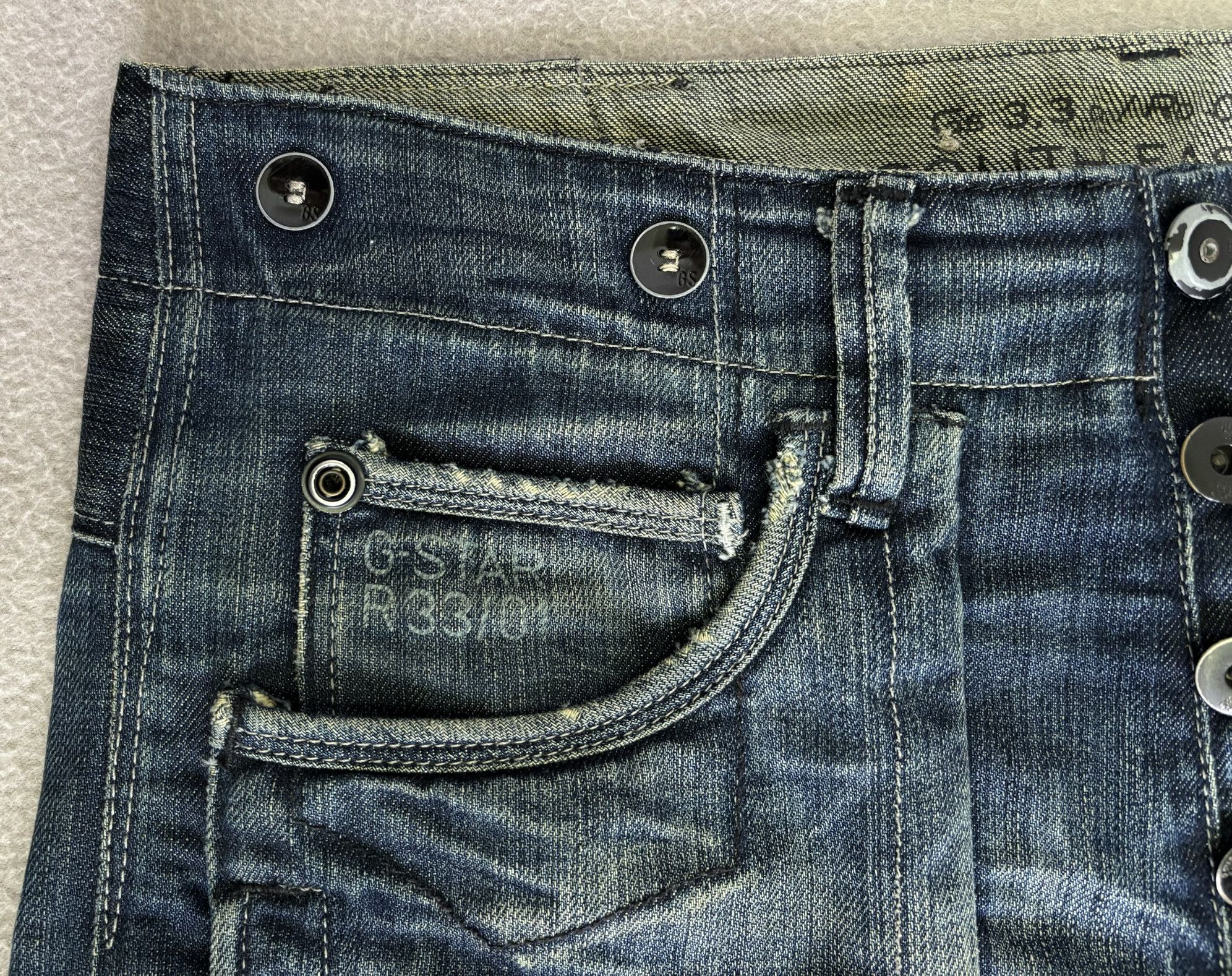 G-Star G-Star Army Lumber Straight Jeans Size 32-34 Size US 32 / EU 48 - 10 Thumbnail