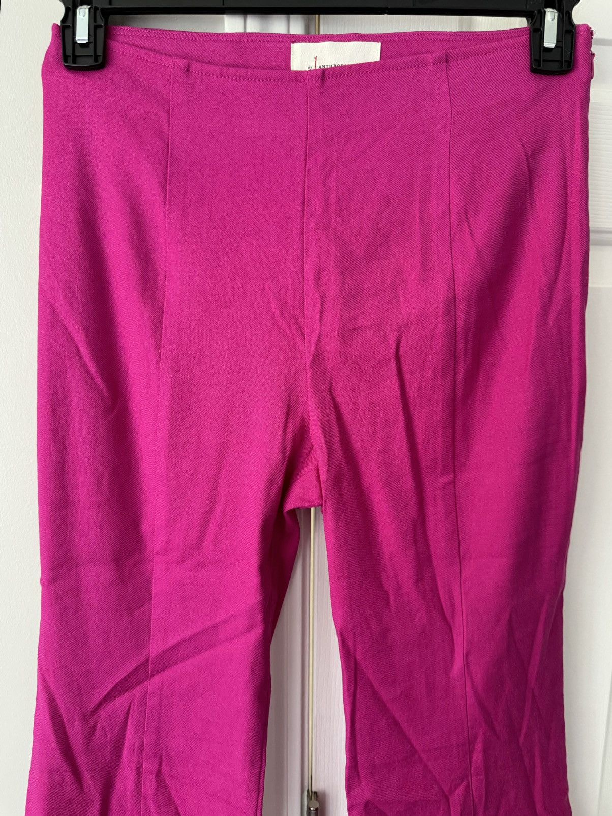 Anthropologie Anthropologie Linen Blend Flare Pants, Size 6 Size 28" / US 6 / IT 42 - 10 Thumbnail