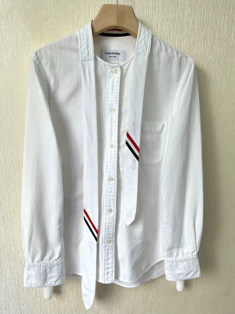 Thom Browne Thom browne Lace-on shirt 2503-Nextarrow Size US XS / EU 42 / 0 - 1 Thumbnail