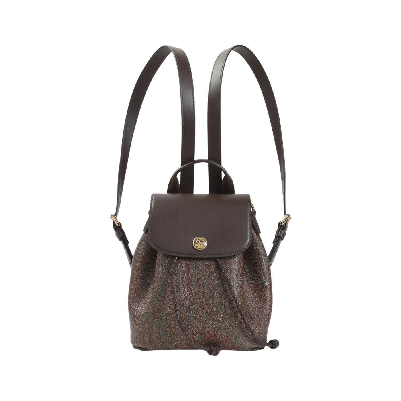 Etro ETRO Arnica S Brown Backpack New Size ONE SIZE - 1 Thumbnail