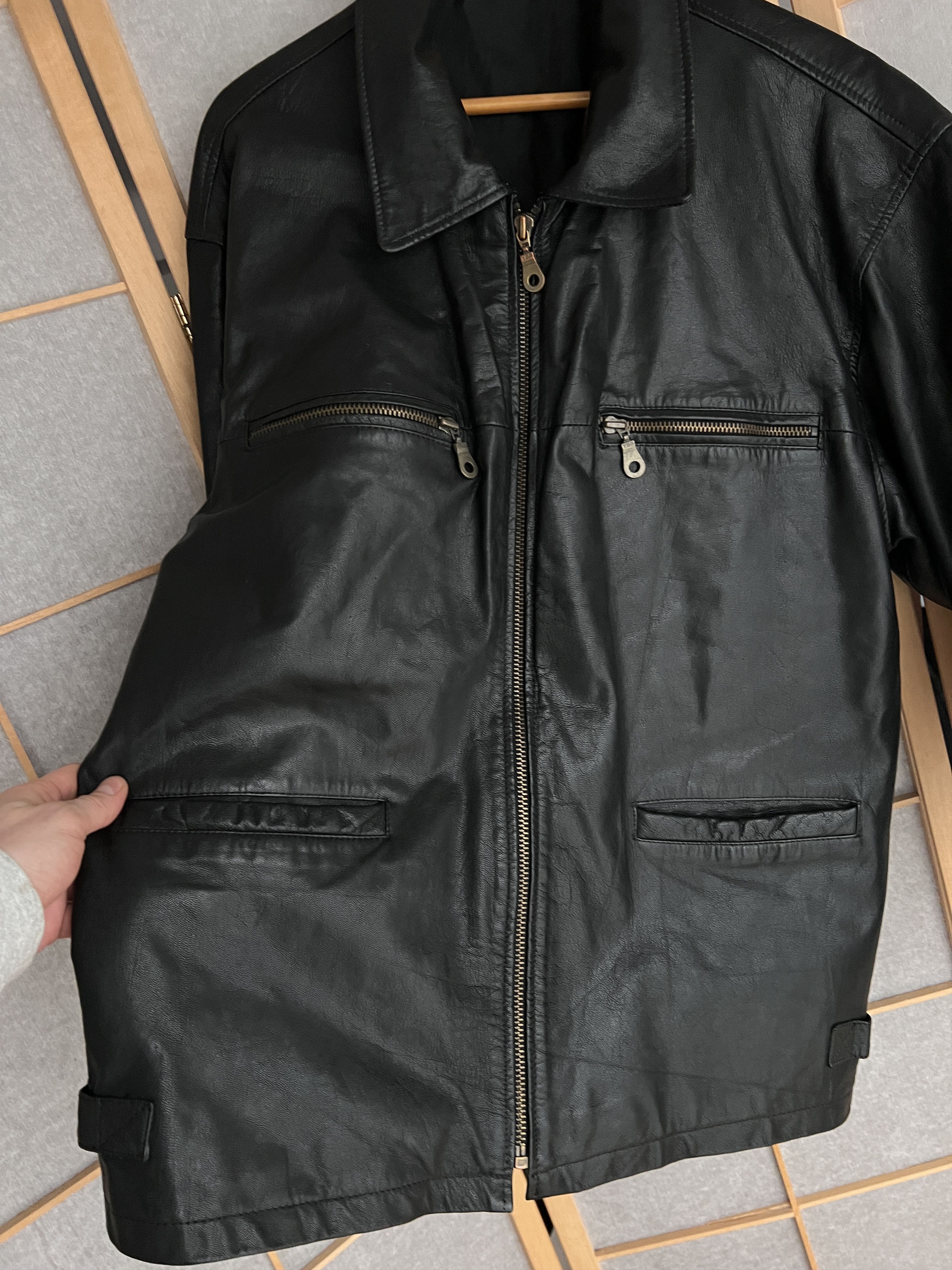 If Six Was Nine Japanese shine leather jacket 2000s rick owens kapital style Size US L / EU 52-54 / 3 - 13 Thumbnail