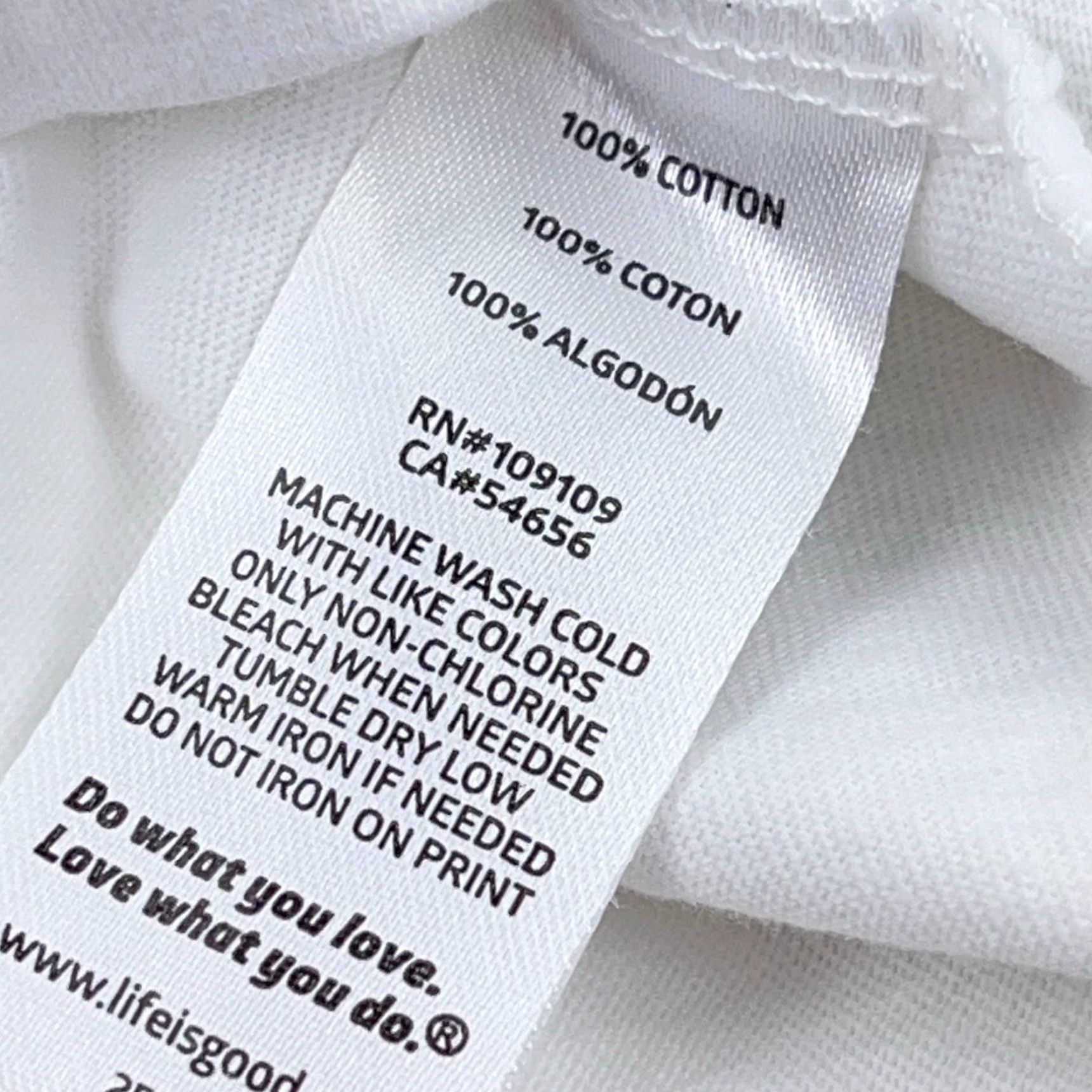 Life is Good Life is Good Shirt Men XL White Crusher Tee Classic Fit Beach Adult Mens Size US XL / EU 56 / 4 - 6 Thumbnail