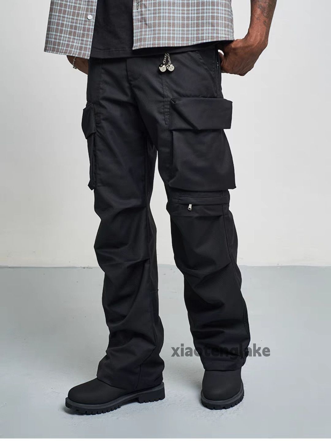 Designer × Japanese Brand × Vintage utility military outdoor pleated outdoor cargo pants Size US 28 / EU 44 - 1 Thumbnail