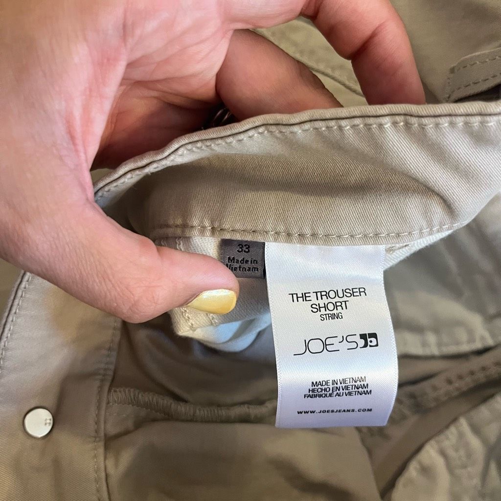 Joe's Joe’s Jeans Khaki Casual Chino Shorts Men 33 Size US 33 - 4 Thumbnail
