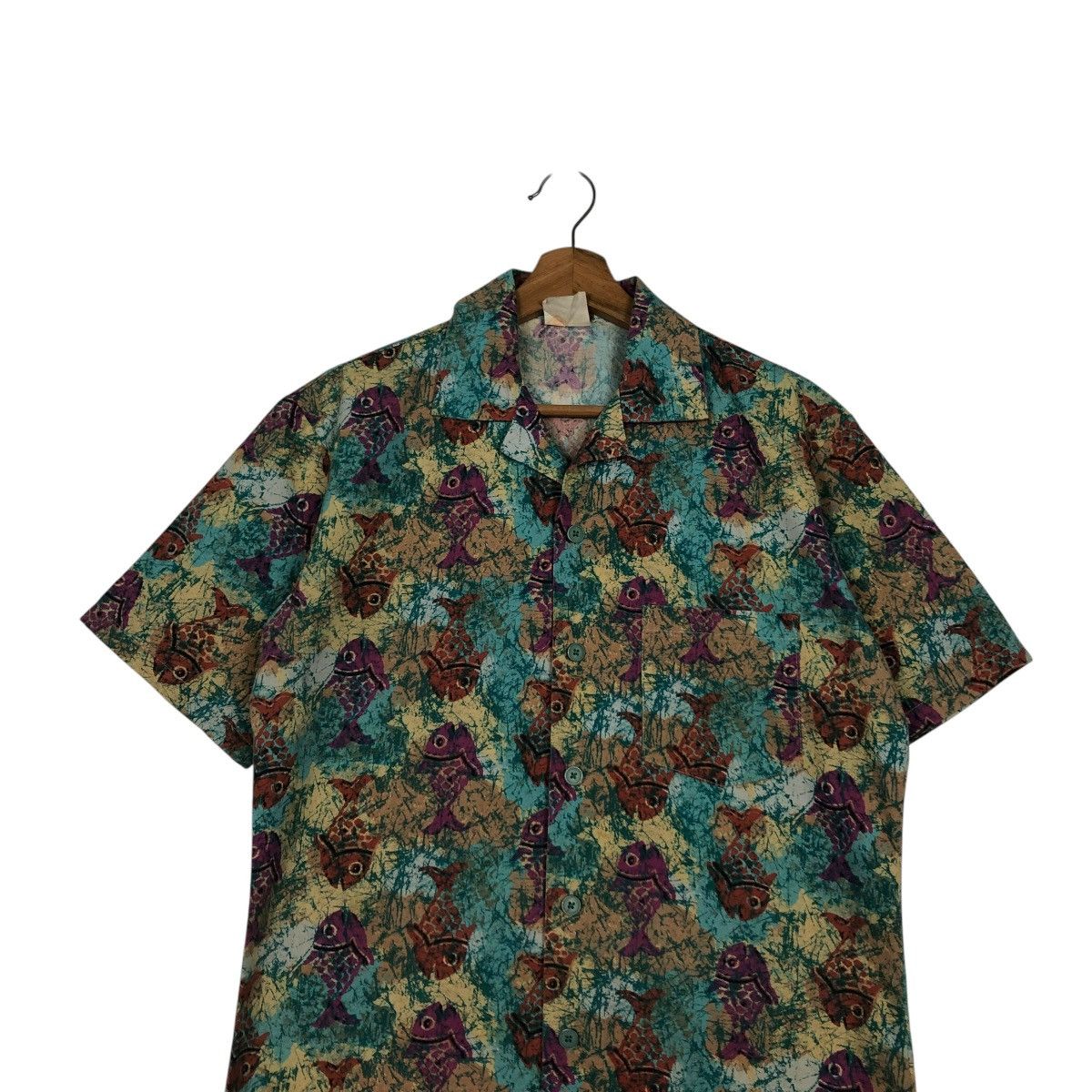 Vintage 🔥VINTAGE SHIRT BUTTON HAWAII FULL PRINT FLOWER Size US S / EU 44-46 / 1 - 5 Thumbnail