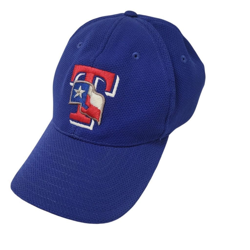 New Era New Era Texas Rangers Baseball Hat Cap Size 7 5/8 Excellent Size 38 - 2 Thumbnail