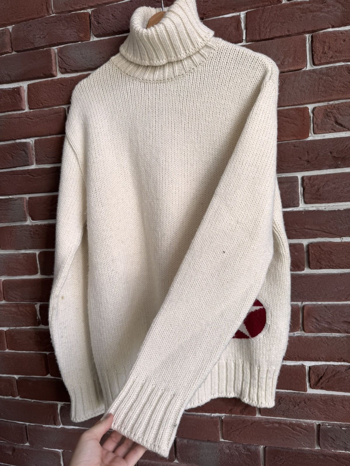 Dolce & Gabbana Vintage Dolce & Gabbana D&G Star Wool Turtleneck Sweater Size US M / EU 48-50 / 2 - 10 Thumbnail