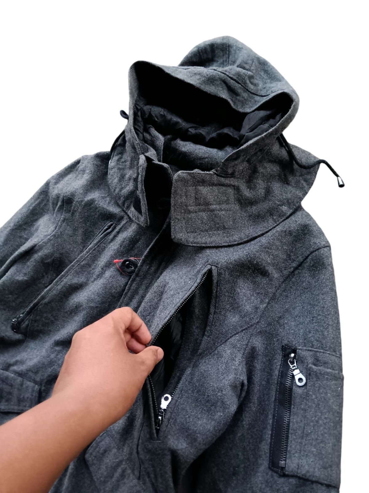 semanticdesign Semanticdesign wool cashmere heavy coat jacket Size US M / EU 48-50 / 2 - 4 Thumbnail