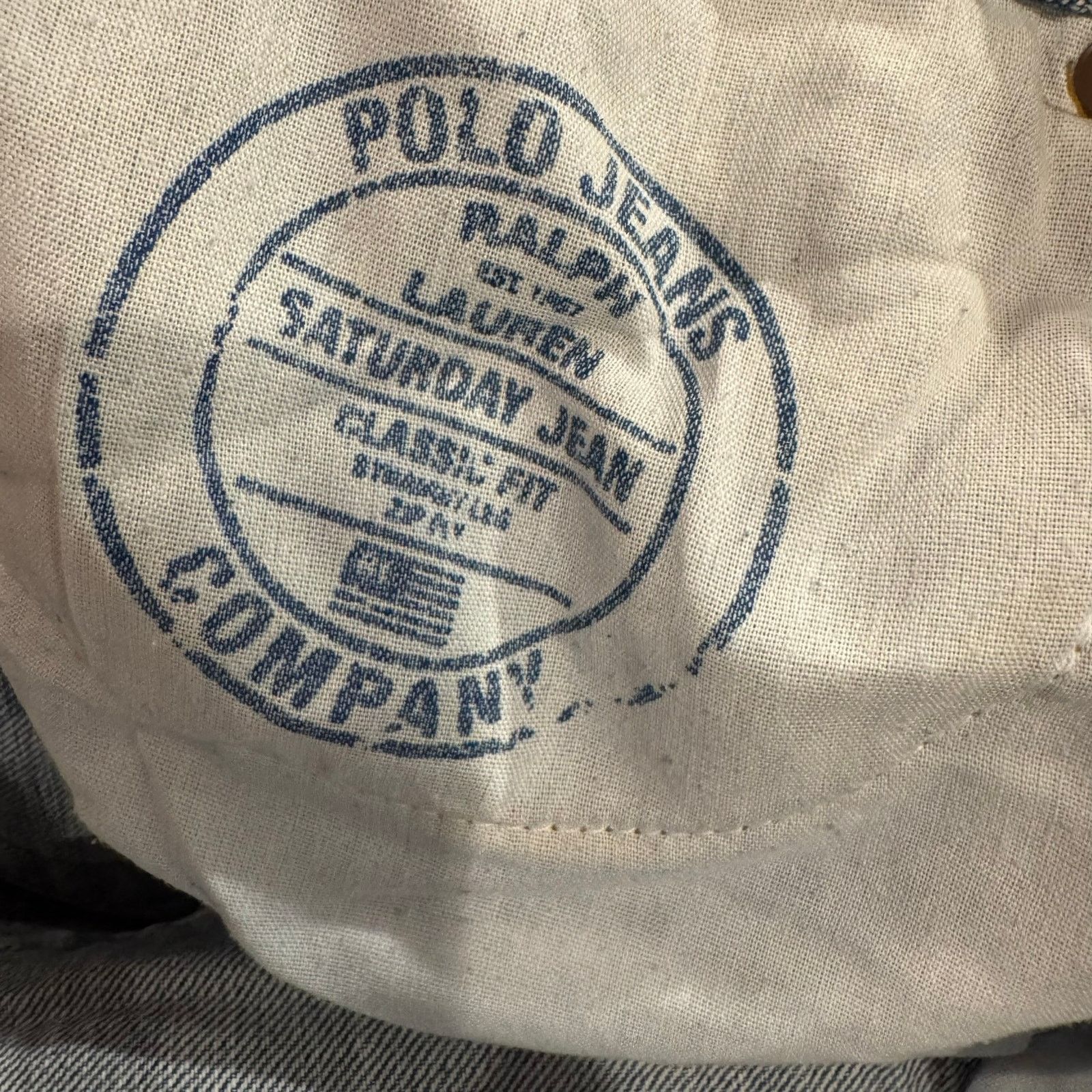 Polo Ralph Lauren Vintage Polo Ralph Lauren Saturday Jeans Size US 30 / EU 46 - 6 Thumbnail
