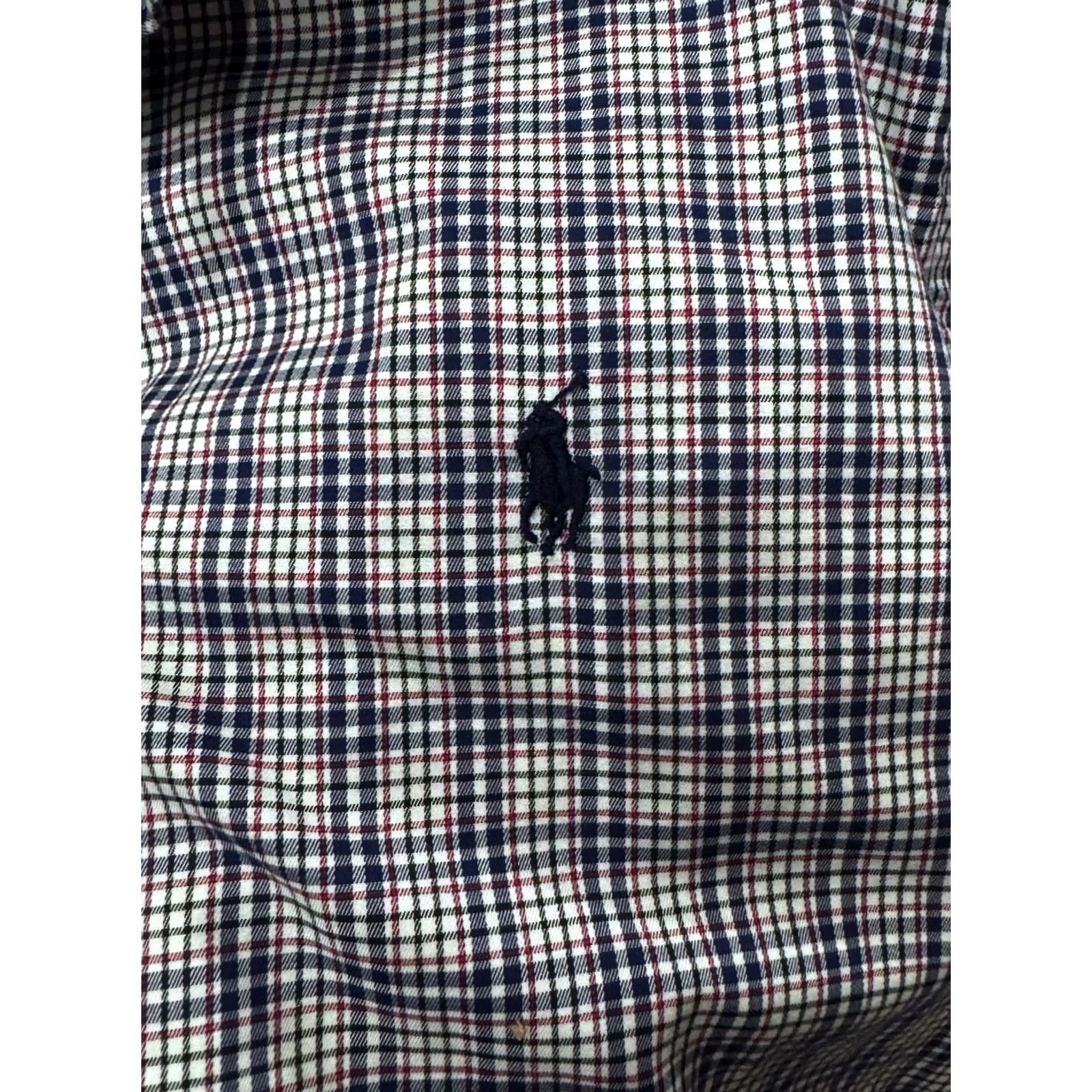 Polo Ralph Lauren Polo Ralph Lauren MINT Performance Plaid LONG SLEEVE SHIRT Medium M 15.5x34/35 Multicolor Men Shirt Size US M / EU 48-50 / 2 - 6 Thumbnail