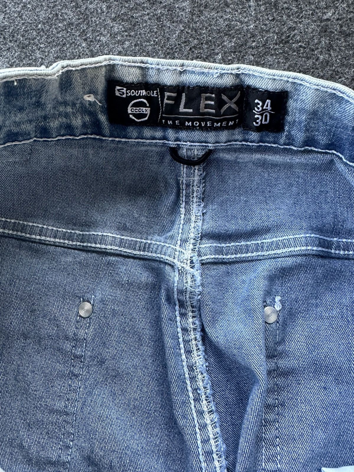 Southpole Flex Acid Washed Slim Denim D289