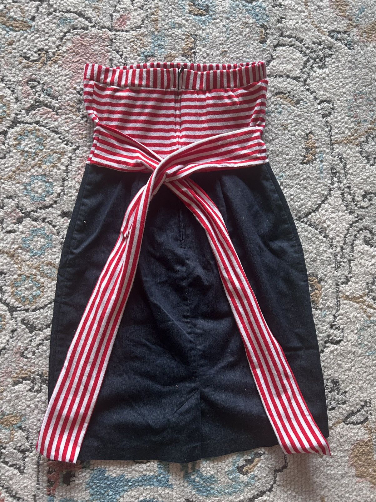 Other Charlotte Russe Red and White Striped Top Size S / US 4 / IT 40 - 4 Thumbnail