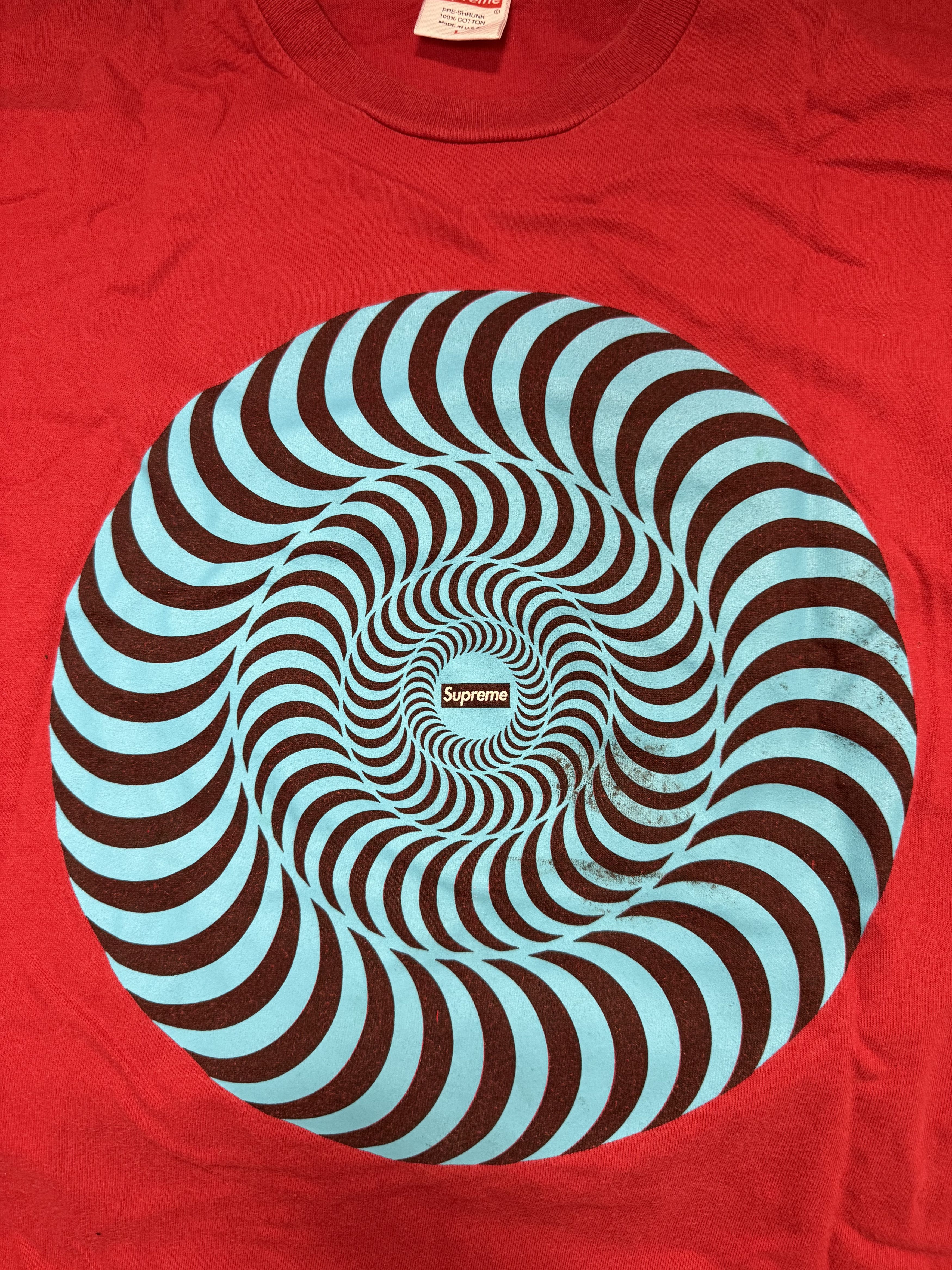 Supreme Supreme Spitfire Classic Swirl T-shirt Size US L / EU 52-54 / 3 - 2 Thumbnail
