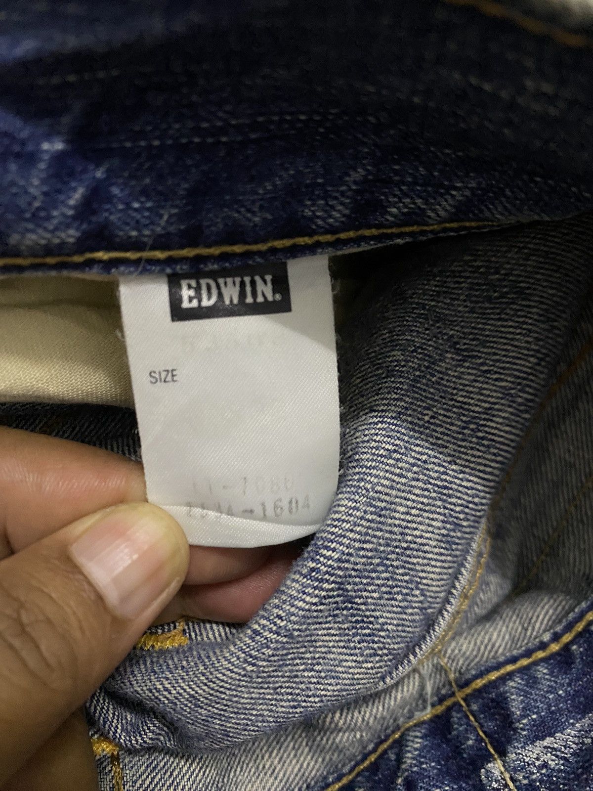 Edwin × Japanese Brand JAPAN BRAND ART OF DISTRESS DENIM RIPPED STYLE Size US 32 / EU 48 - 6 Thumbnail
