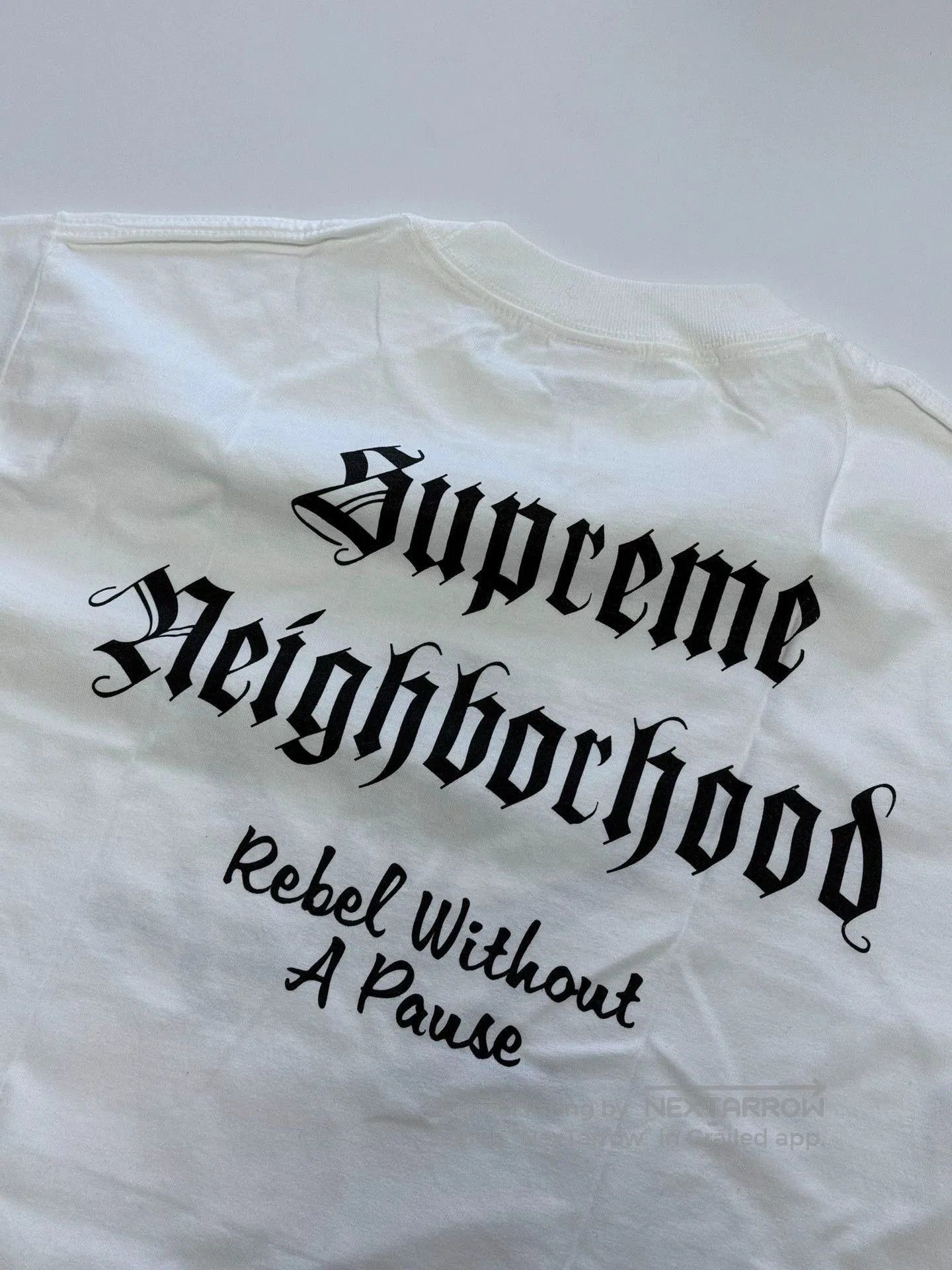 Supreme White Skull and Cross s Graphic T. Size US M / EU 48-50 / 2 - 5 Thumbnail