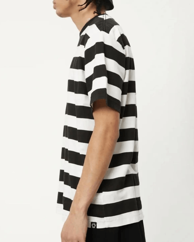 Afends BNWT Afends - Needle - Recycled Striped Logo T-Shirt - Large Size US L / EU 52-54 / 3 - 3 Thumbnail