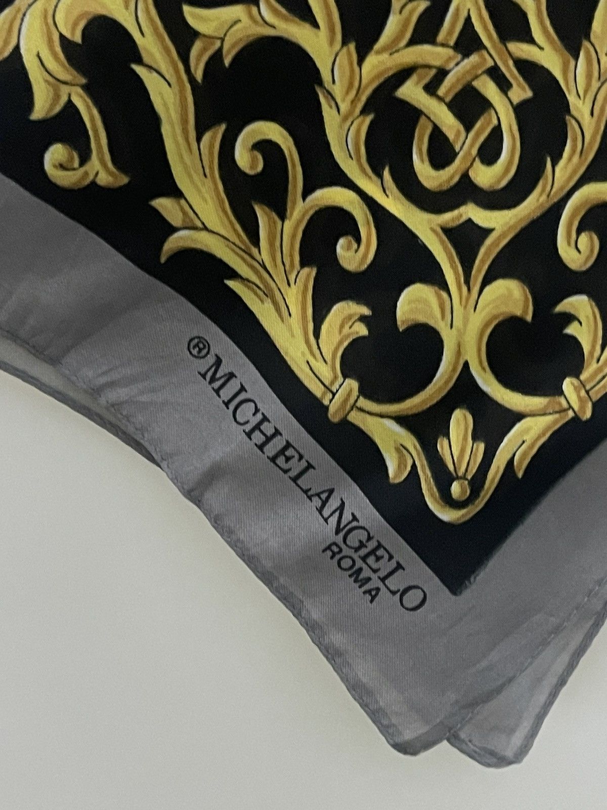 Vintage MICHEL ANGELO ROMA POLYESTER SCARVES Size ONE SIZE - 3 Thumbnail