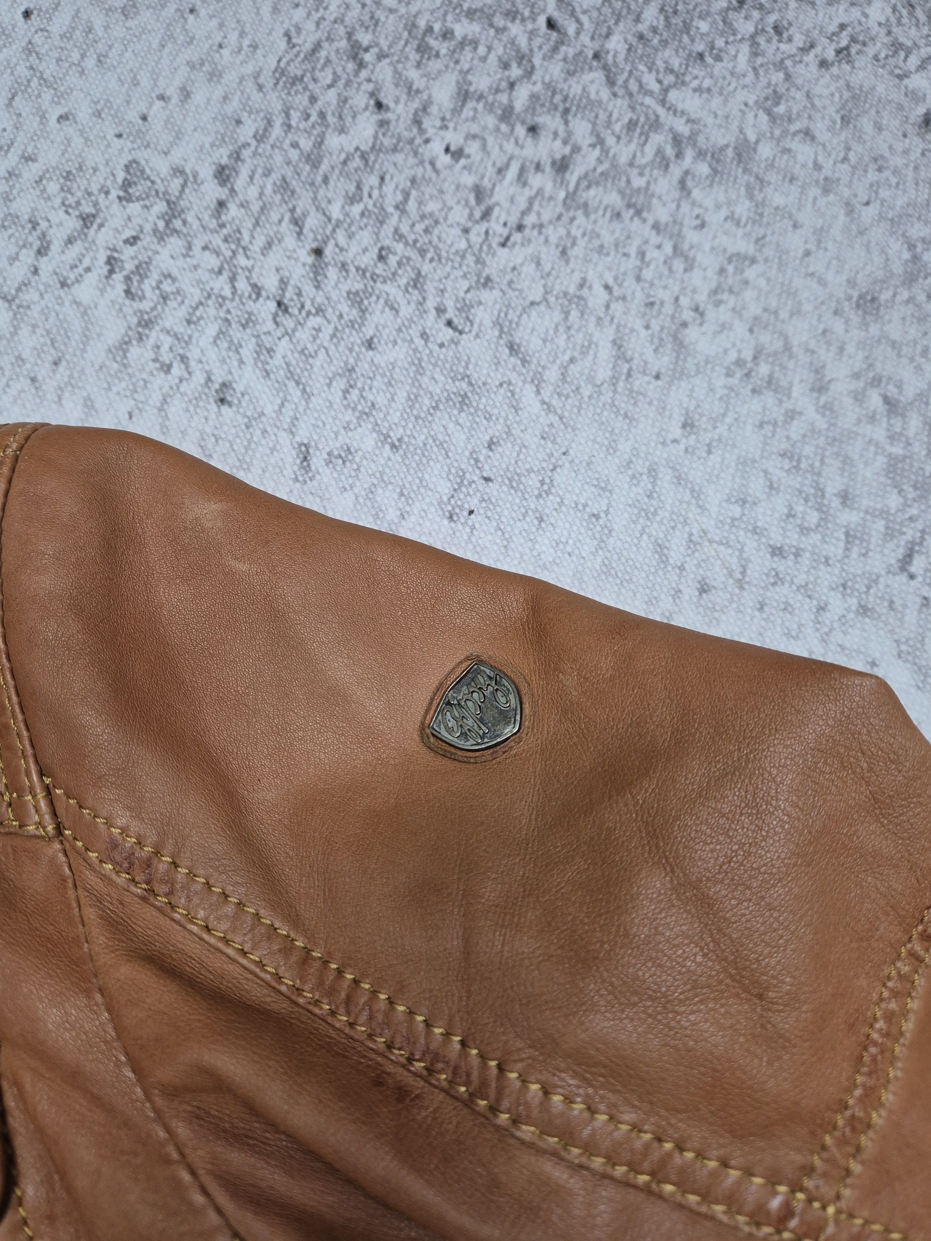 Vintage Vintage Avant Garde Leather Jacket Size L / US 10 / IT 46 - 7 Thumbnail