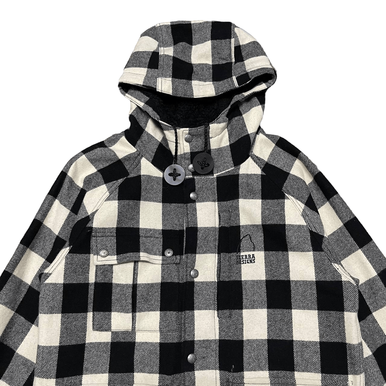 Sierra Designs Vintage Sierra Designs Wool Hooded Coat Size US M / EU 48-50 / 2 - 2 Thumbnail