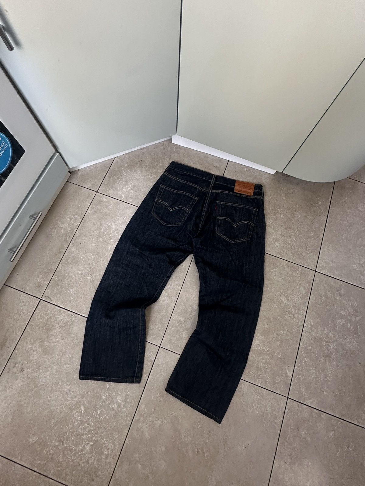Levi's Levis 501 Denim Jeans Y2K Loose Fit Size US 30 / EU 46 - 2 Thumbnail