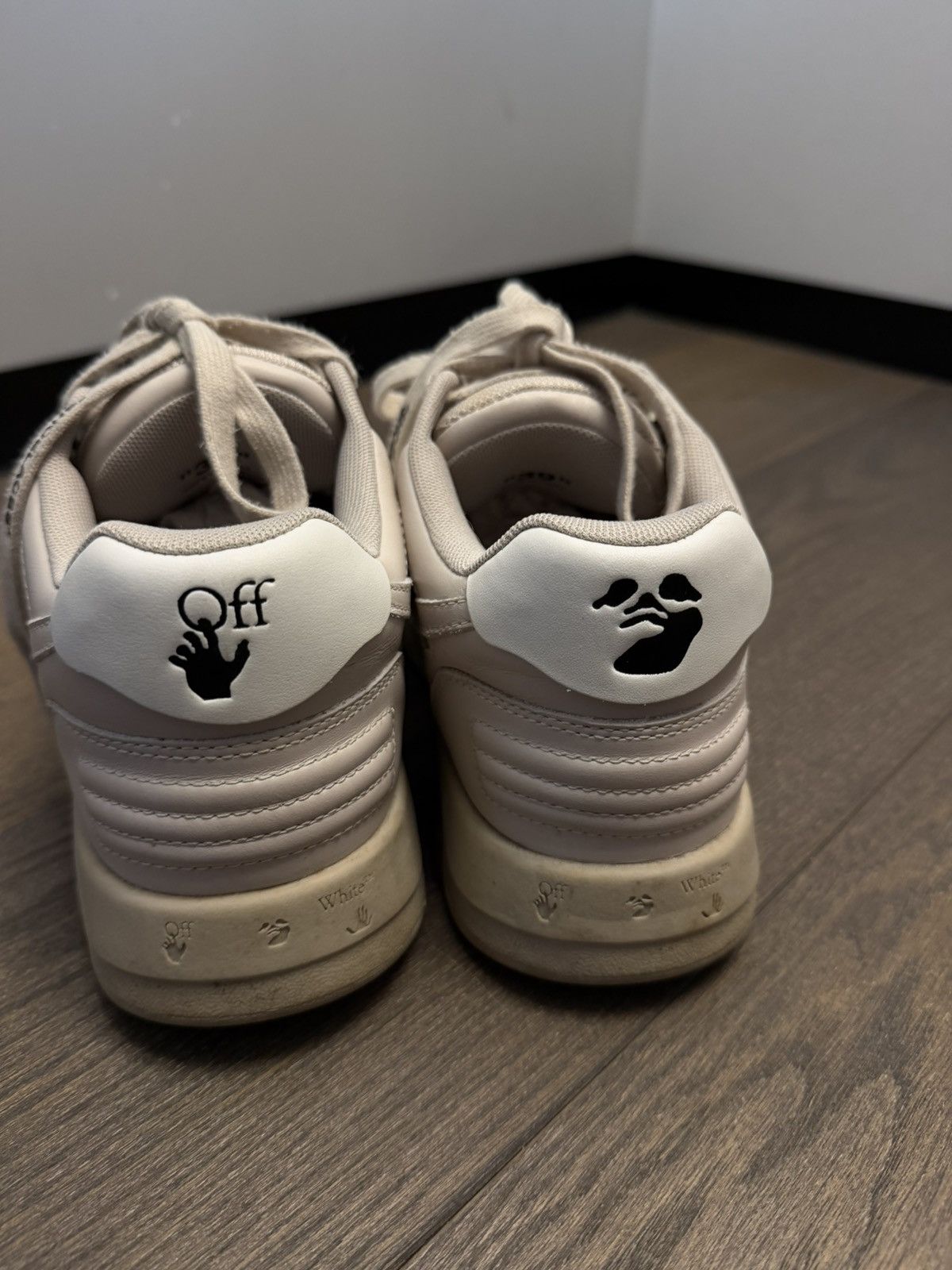 Off-White Off White Ouf Of Office Beige Size US 6 / EU 39 - 4 Thumbnail
